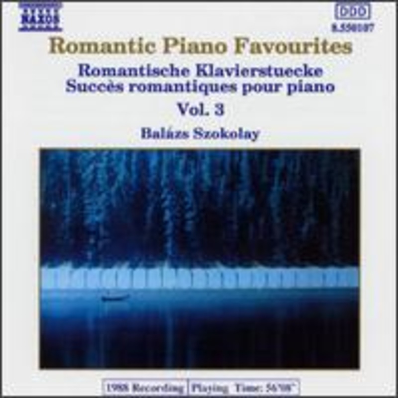 Balazs Szokolay  Romantic Piano Music 3 (CD) (1994)