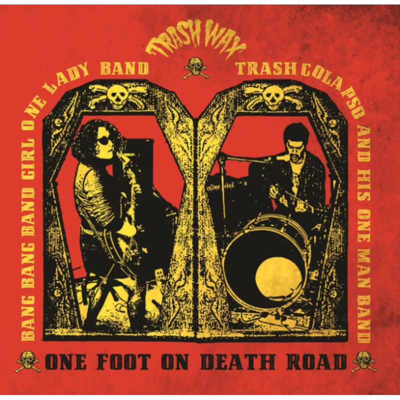 BANG BANG BAND GIRL one foot on death road LP
