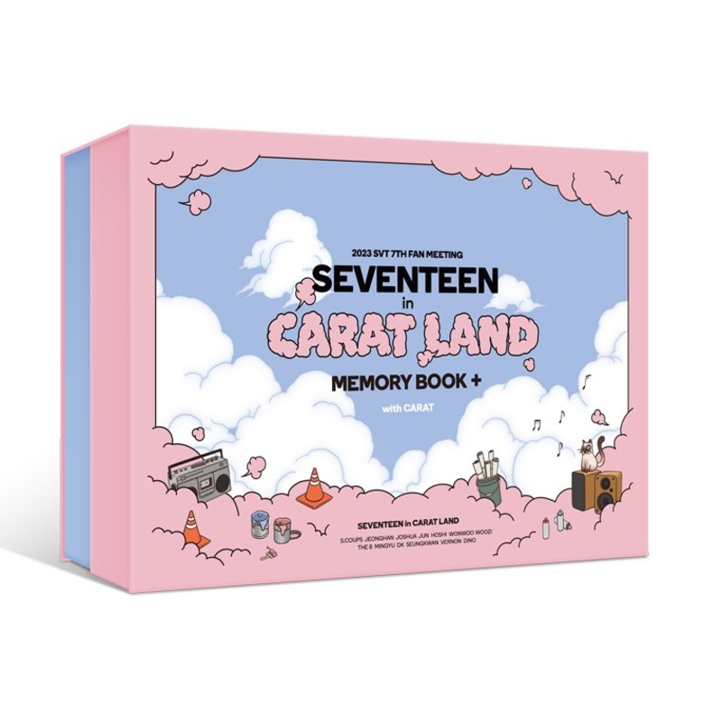 Official preorder SEVENTEEN 2023 SVT 7TH FANMEETING SEVENTEEN IN CARAT LAND MEMORY BOOK DIGITAL CODE  Dumber Studios