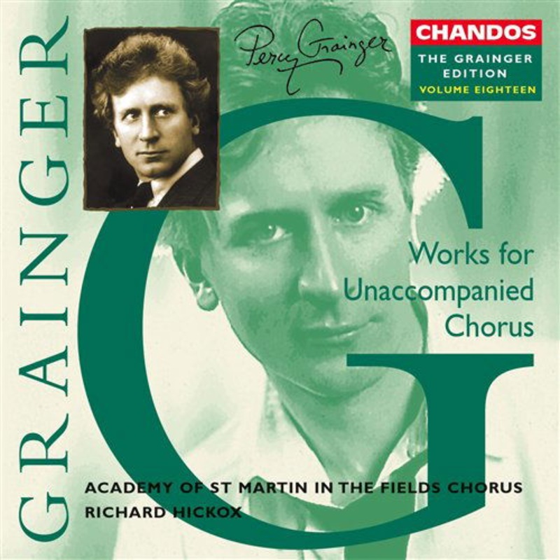 Academy Of St Martin  Grainger: Opere Per Coro Solo Vol.18 (CD) (2002)