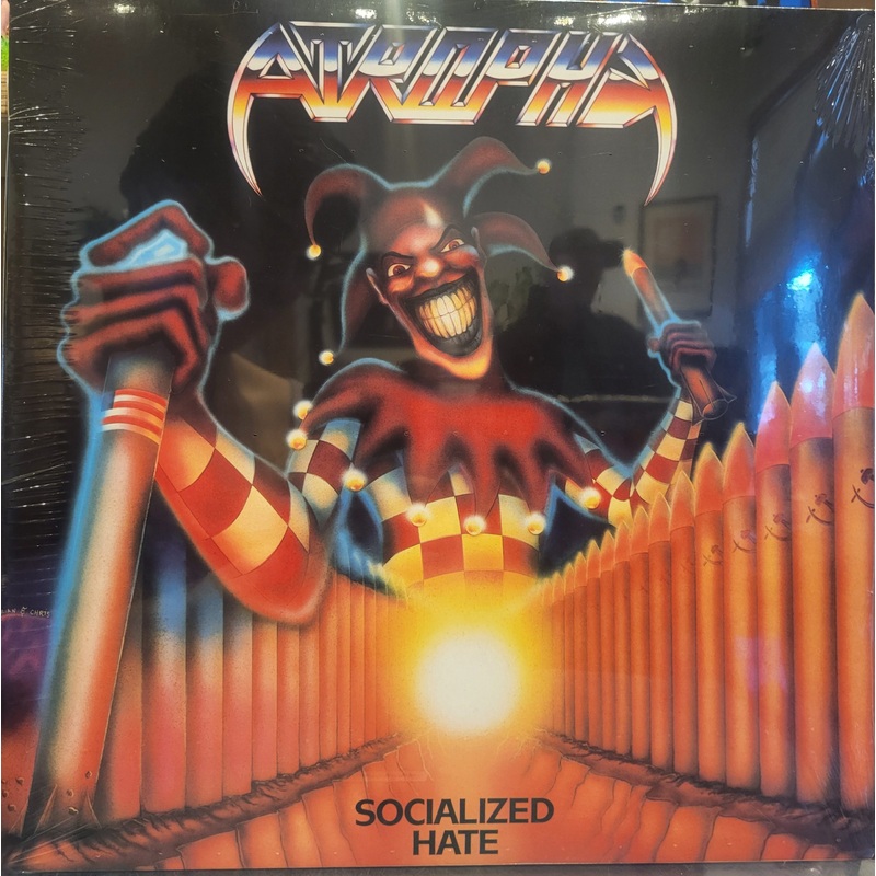 ATROPHY Socialized Hate [CLEAR YELLOW LP]