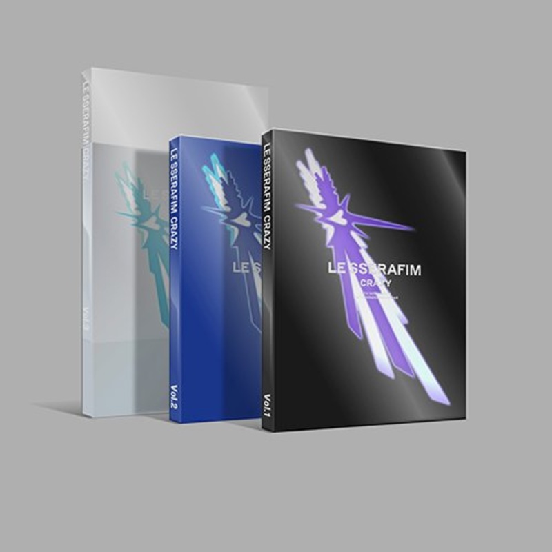 Official preorder LE SSERAFIM – 4th Mini Album ‘CRAZY’  Dumber Studios