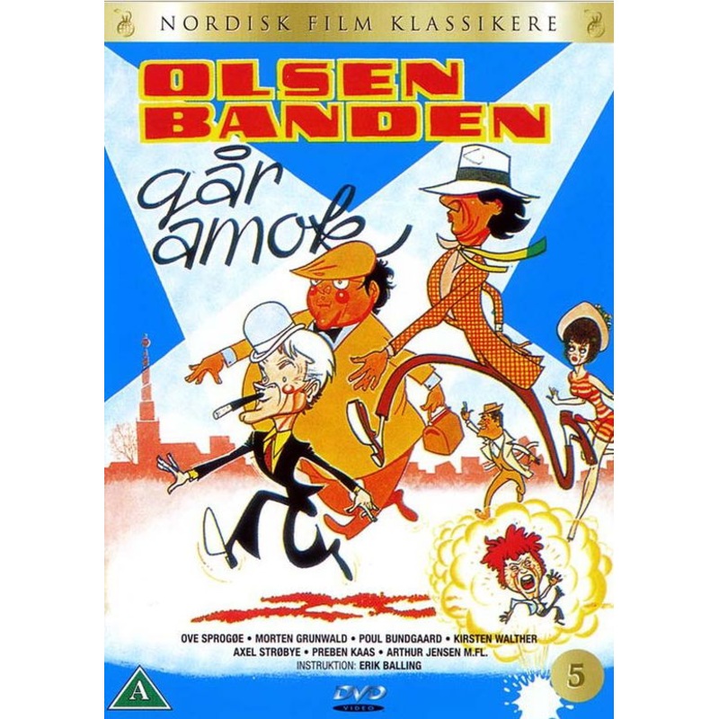 Olsen Banden  Olsen Banden 5 – Gr Amok (DVD) (2003)