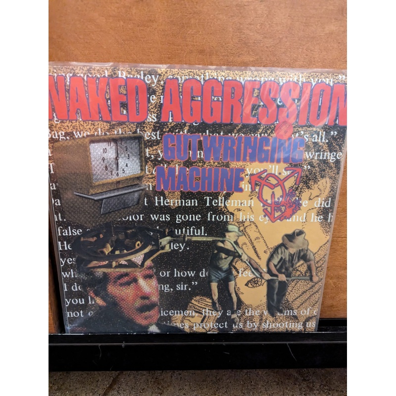 [USED] NAKED AGGRESSION Gut Wringing Machine LP