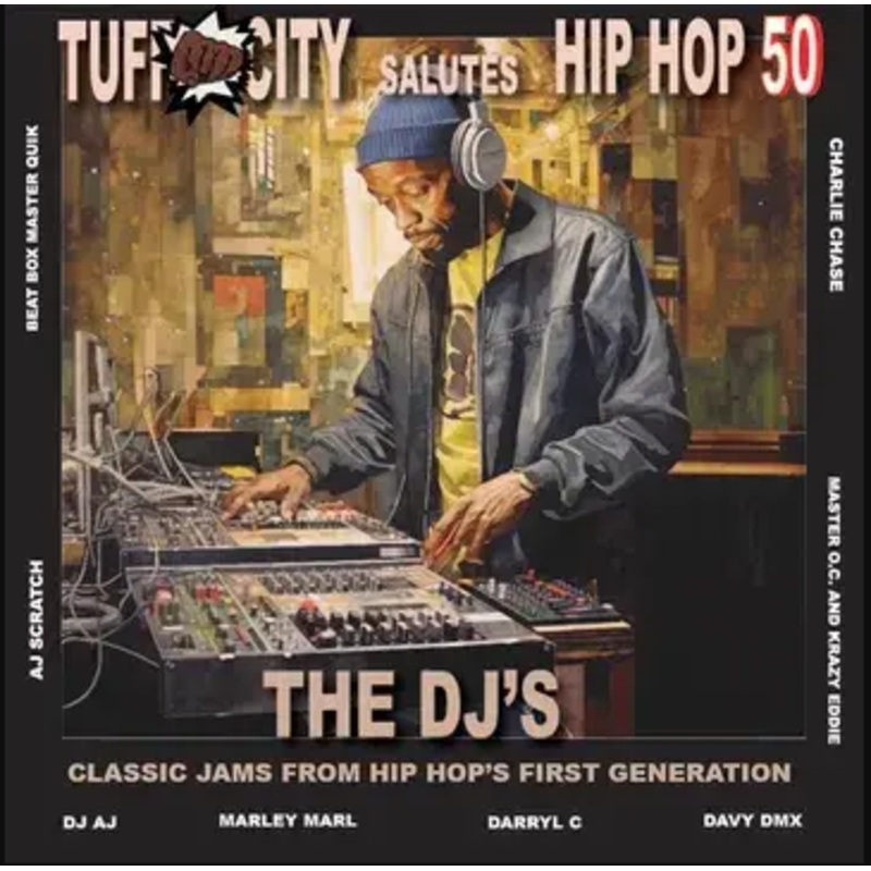 V/A – TUFF CITY SALUTES HIP HOP 50: THE DJ JAMS (RSDBF23) (RED VINYL)