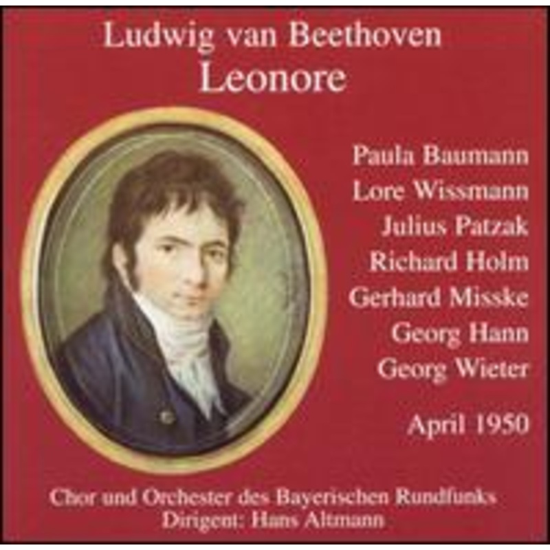 Altmann / Baumann / Patzak/+  BEETHOVEN: Leonore (CD) (2001)