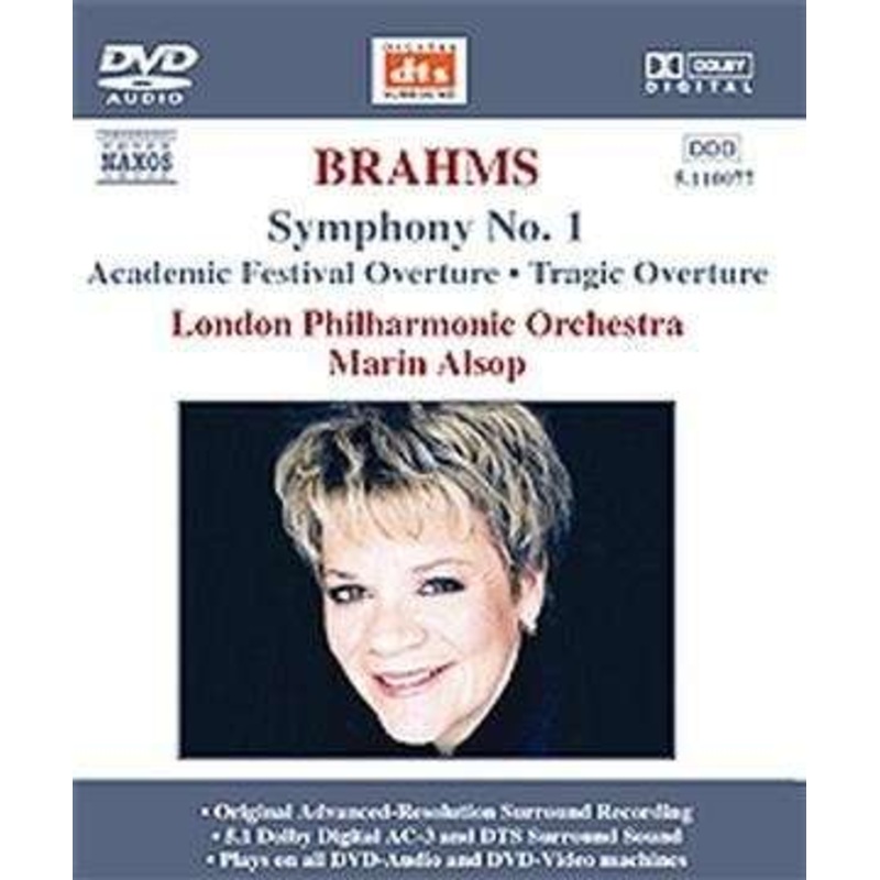 Alsop, Marin / London Philharmonic Orchestra  Sinfonie 1/Ouvertren (DVD-Audio) (2005)