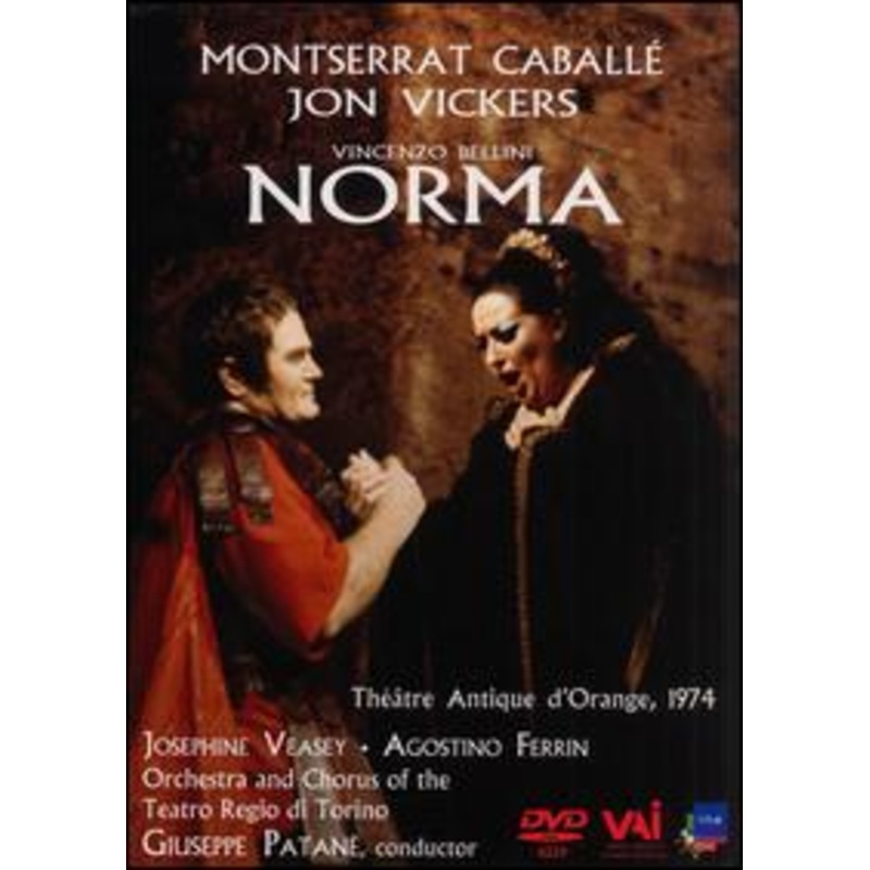 Bellini / Vickers / Caballe / Veasey / Patane  Norma (DVD) (2003)