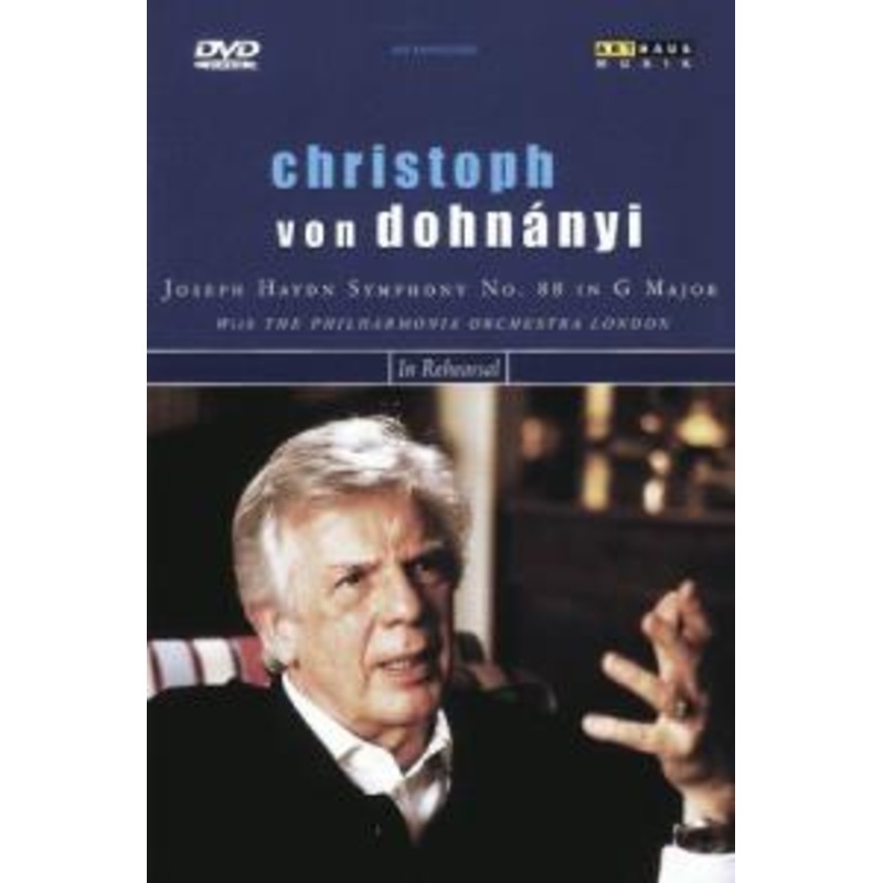 Philharmonia or / Dohnanyi  Christoph Von Dohnanyi In Rehearsal (DVD) (2002)
