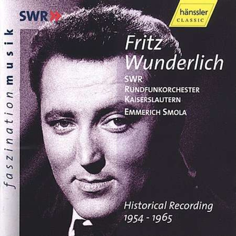 Wunderlich / Swr Radio Orch / Smola  Fritz Wunderlich Historical Recordings 1954-1965 (CD) (2000)