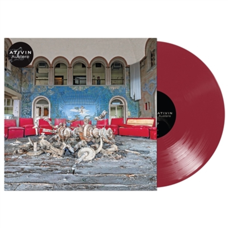 Ativin – Austere (Oxblood Colored Vinyl) – VINYL LP