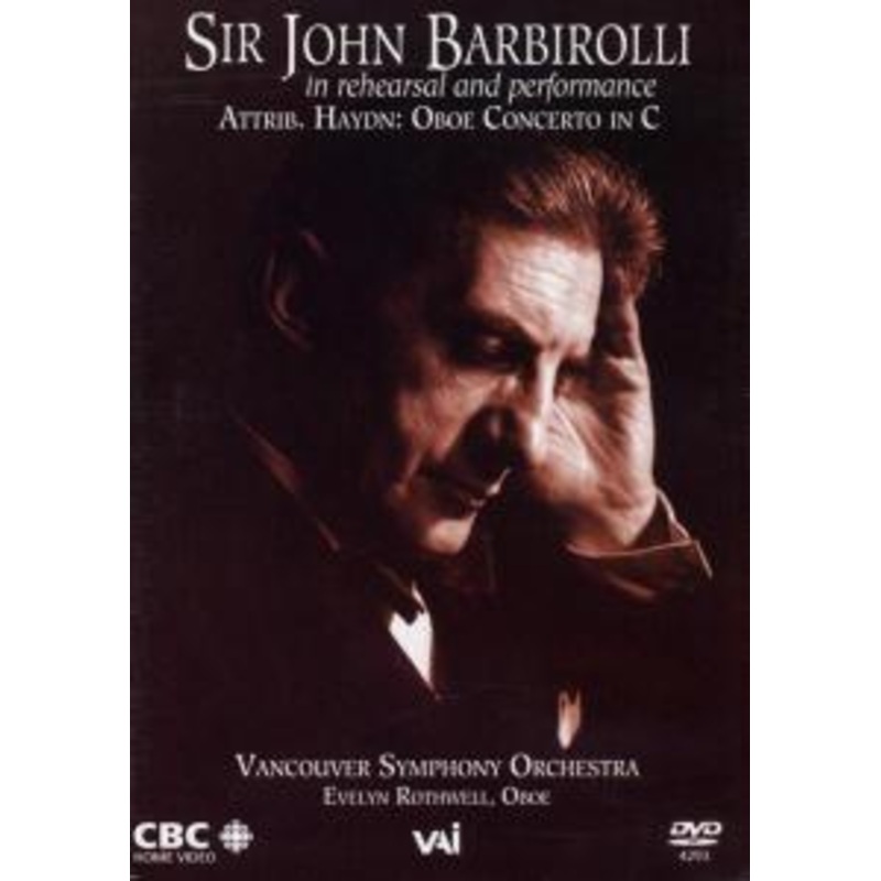 Vancouver So / Barbirolli  In Rehearsal And Performance (DVD) (2018)