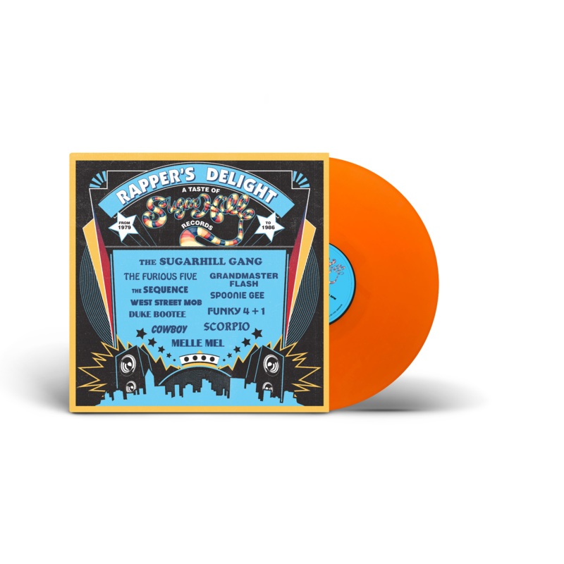 Rapper’s Delight: A Taste of Sugar Hill Records (1979-1986) (2LP Orange Crush Vinyl)