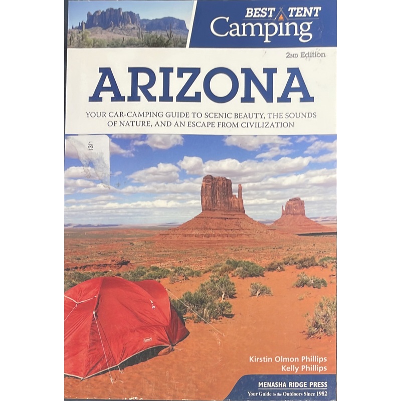 Best Tent Camping: Arizona – Your Car-Camping Guide (Paperback)