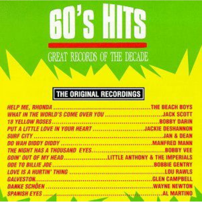 60’s Pop Hits 1 / Various (CD) (1990)