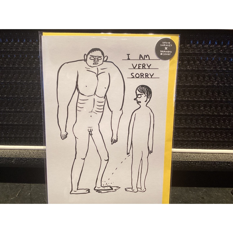 I AM VERY SORRY CARD