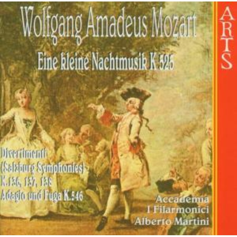 Accademia I Filarmonici / Martini  Serenade No.  13 K.52 Arts Music Klassisk (CD) (2000)