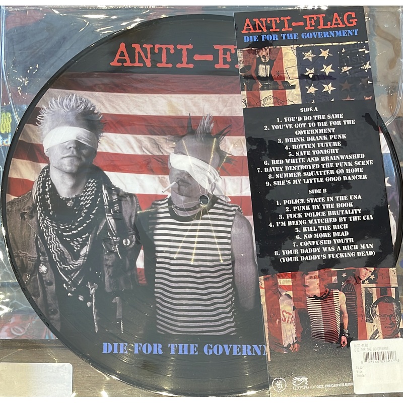 ANTI-FLAG – Die For The Government LP [PICTURE DISC]