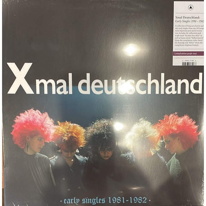 XMAL DEUTSCHLAND – Early Singles (1981-1982) [PURPLE LP]
