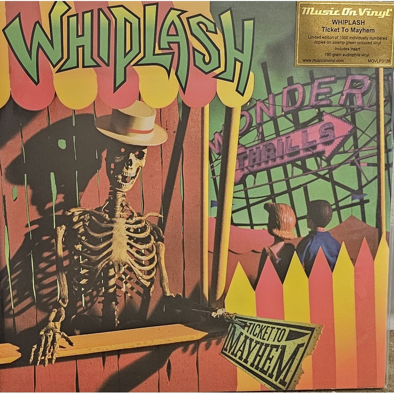 WHIPLASH – Ticket To Mayhem [Limited Green Vinyl/180G]