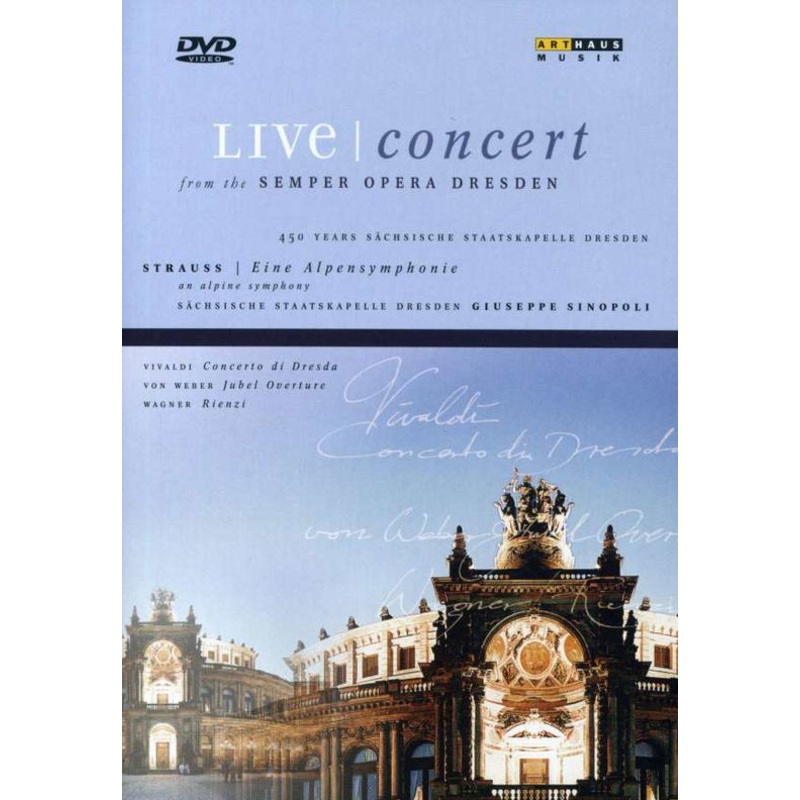 Sachsische Staatskapelle  Live Concert Dresden (DVD) (2016)