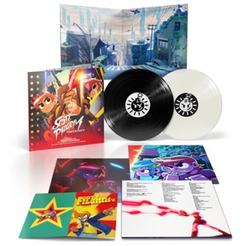 Anamanaguchi – Scott Pilgrim Takes Off (Original Soundtrack From The Netflix Series) (Deluxe Edition Black & White Vinyl) – VINYL LP