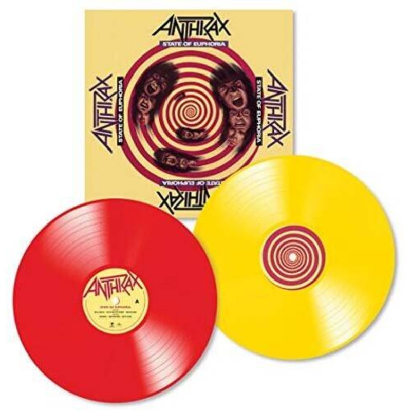Anthrax – State Of Euphoria (180 gram Vinyl) (Red Vinyl) (Anniversary Edition) – VINYL LP