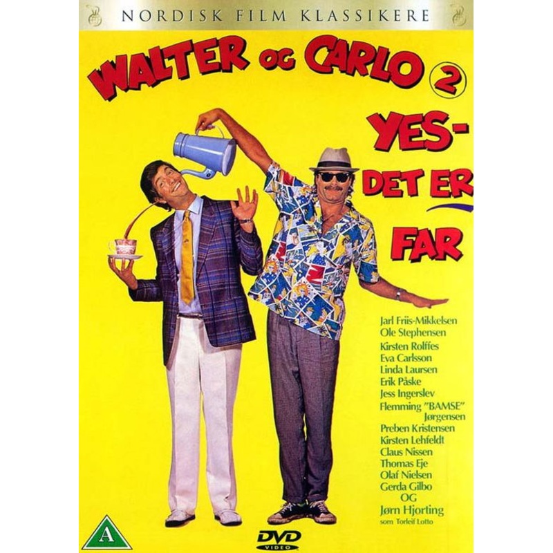 Walter og Carlo – Yes, det er Far (DVD) (2004)