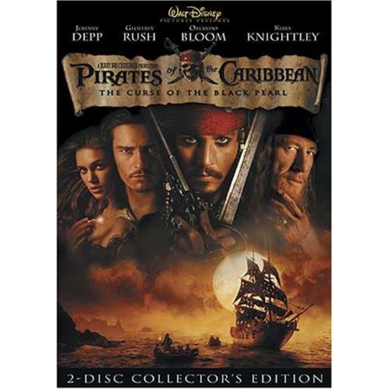 Pirates of Caribbean: Curse of Black Pearl (DVD) (2003)