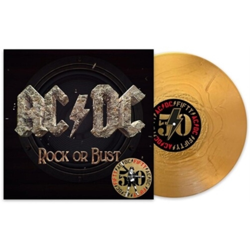 AC/DC – Rock Or Bust (Limited Edition Gold Vinyl) – VINYL LP
