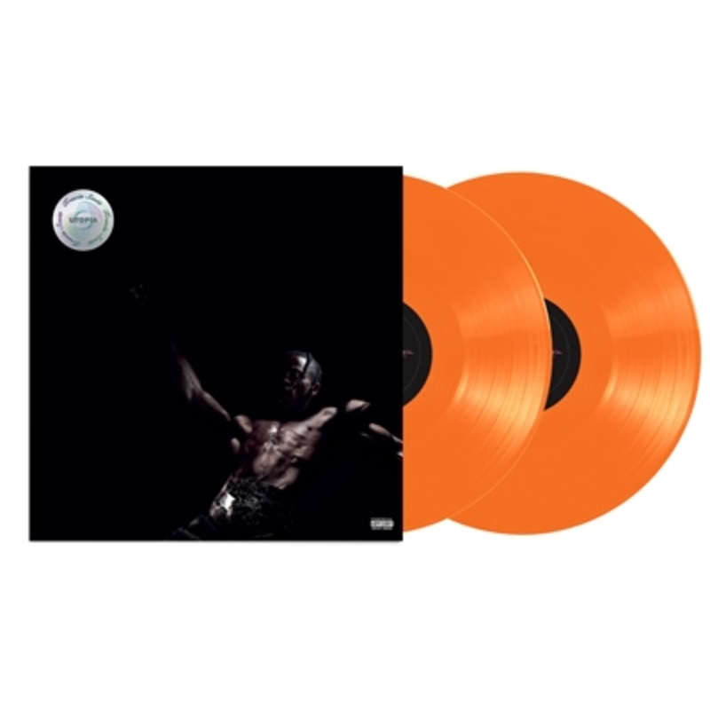 Travis Scott – UTOPIA (Indie Exclusive Translucent Orange Vinyl) – VINYL LP