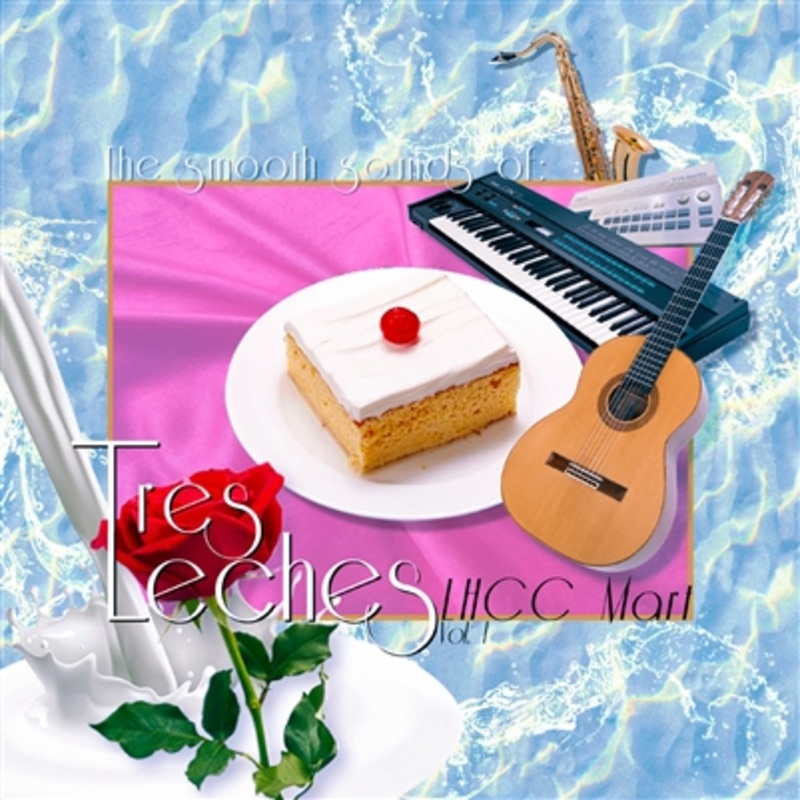 Tres Leches – The Smooth Sounds of Tres Leches, LHCC Mart Vol. 1 (”Tres Leches Swirl” Cream / White Marble Vinyl) – VINYL LP