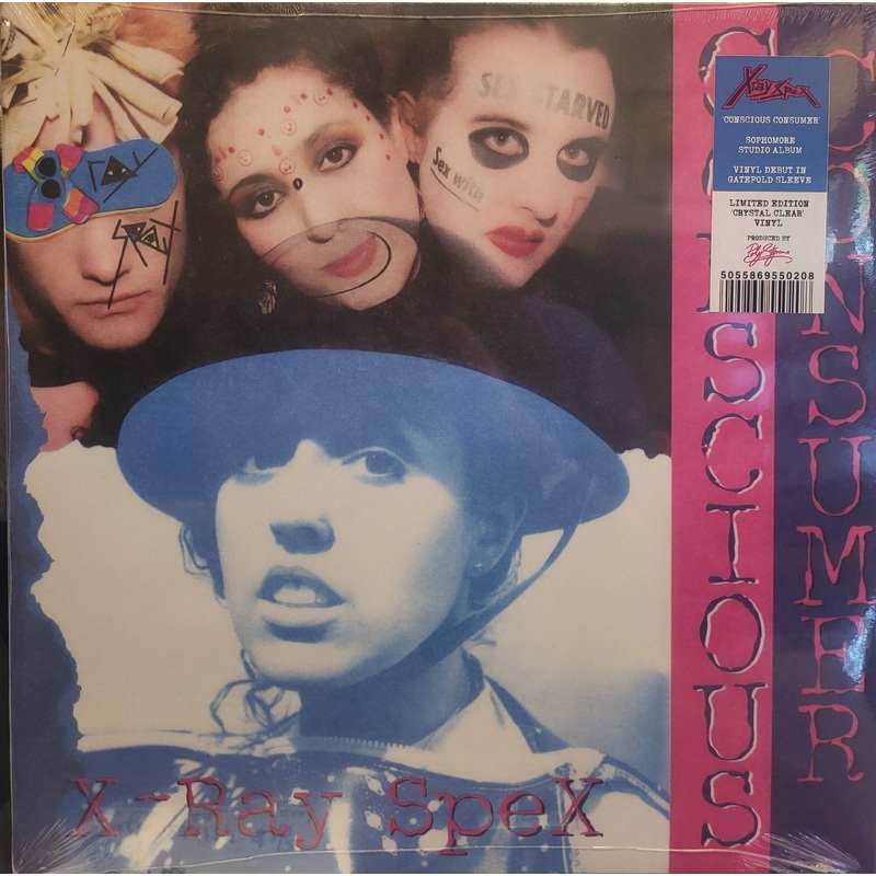 X-RAY SPEX – CONSCIOUS CONSUMERLP (CLEAR VARIANT)