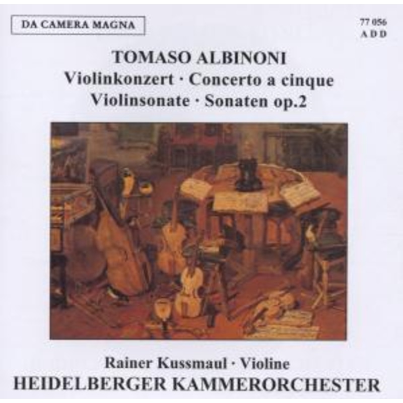 Albinoni / Kussmaul / Heidelbe  Violin Cons (CD) (2012)
