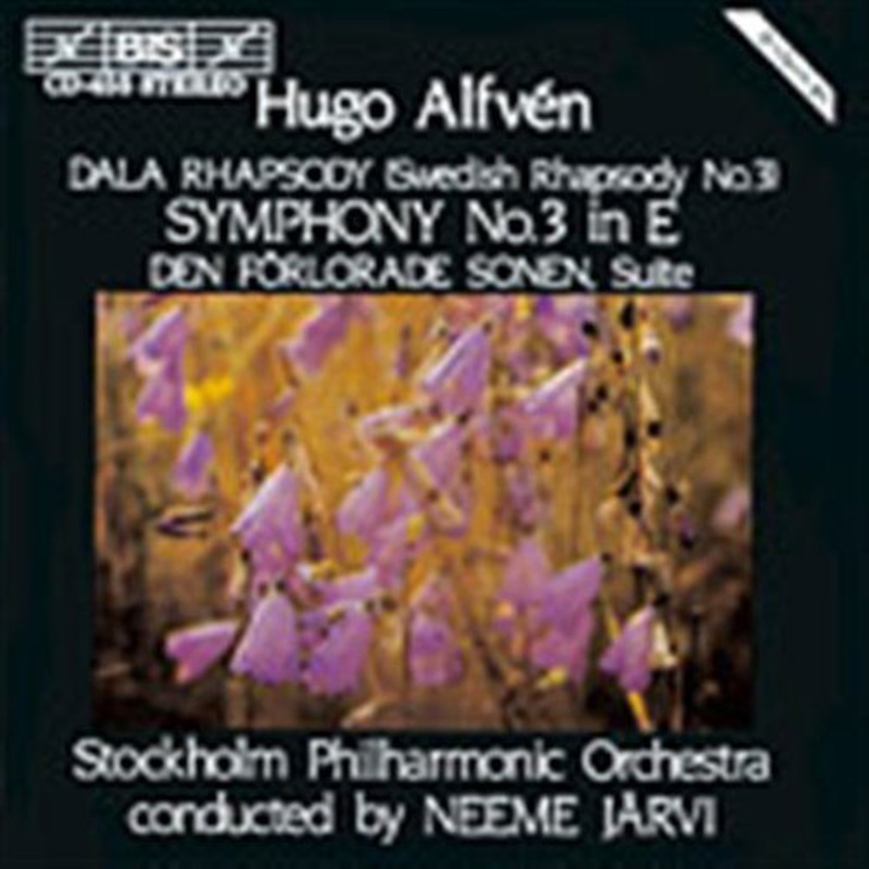 Alfven (Stockhokm Philharmonic Orch / Jarvi / Neeme)  Symphony 3 in E: Dala Rhapsody (CD) (1993)