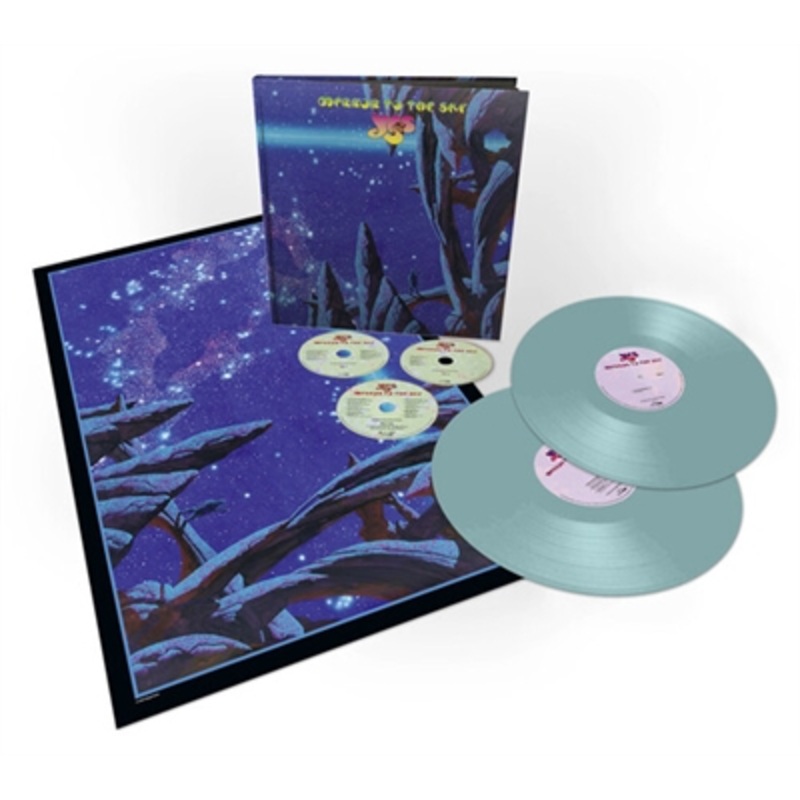 Yes – Mirror To The Sky (Limited Deluxe Edition Electric Blue Vinyl + Blu-Ray + Artbook w/ Poster) – VINYL LP