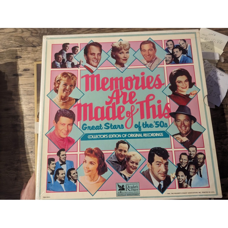 [USED] VA: Memories Are Made Of This: Great Stars of the 50s BOX SET