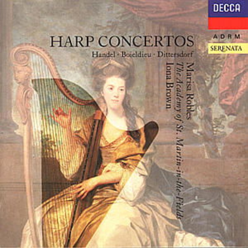 Academy of St. Martin in the Fields Iona Brown Marisa Robles  Harp Concertos (CD) (2000)