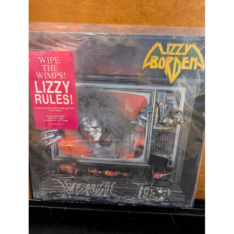 [USED] LIZZY BORDEN Visual Lies LP