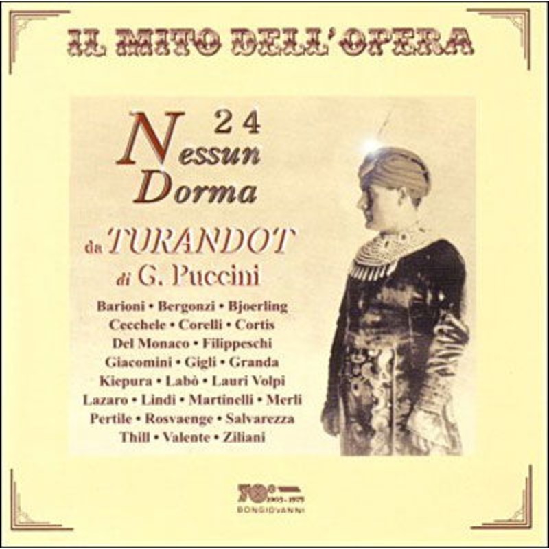 24 Nessun Dorma Da Turandot Di Puccini / Various (CD) (2005)