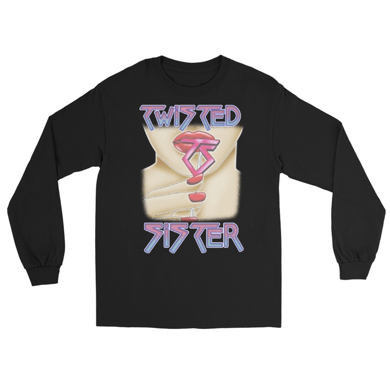 Twisted Sister Kiss Long Sleeve