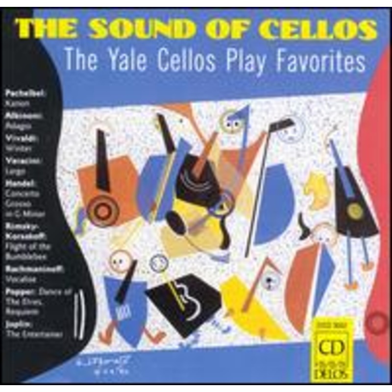 Yale Cellos / Parisot  Sound of Cellos (Favorites) (CD) (1992)