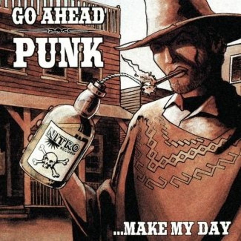 Various Artists – Go Ahead Punk…Make My Day (Orange Splatter Vinyl) – VINYL LP