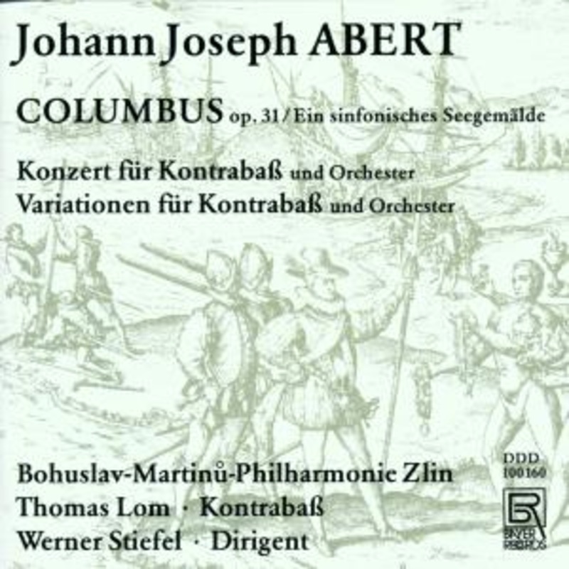 Abert / Stiefel / Bohuslav Martinu Philharmonic  Columbus / Variations for Bass & Orchestra (CD) (1996)