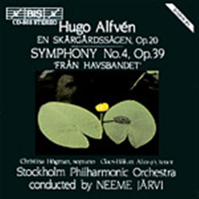 Alfven / Jarvi / Stockholm Po  Symphony 4 / en Skargardssagen (CD) (1994)