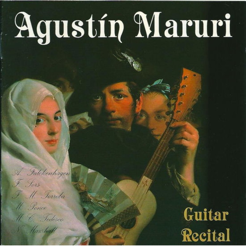 Agustin Maruri  Guitar Recital EMEC Klassisk (CD) (1993)