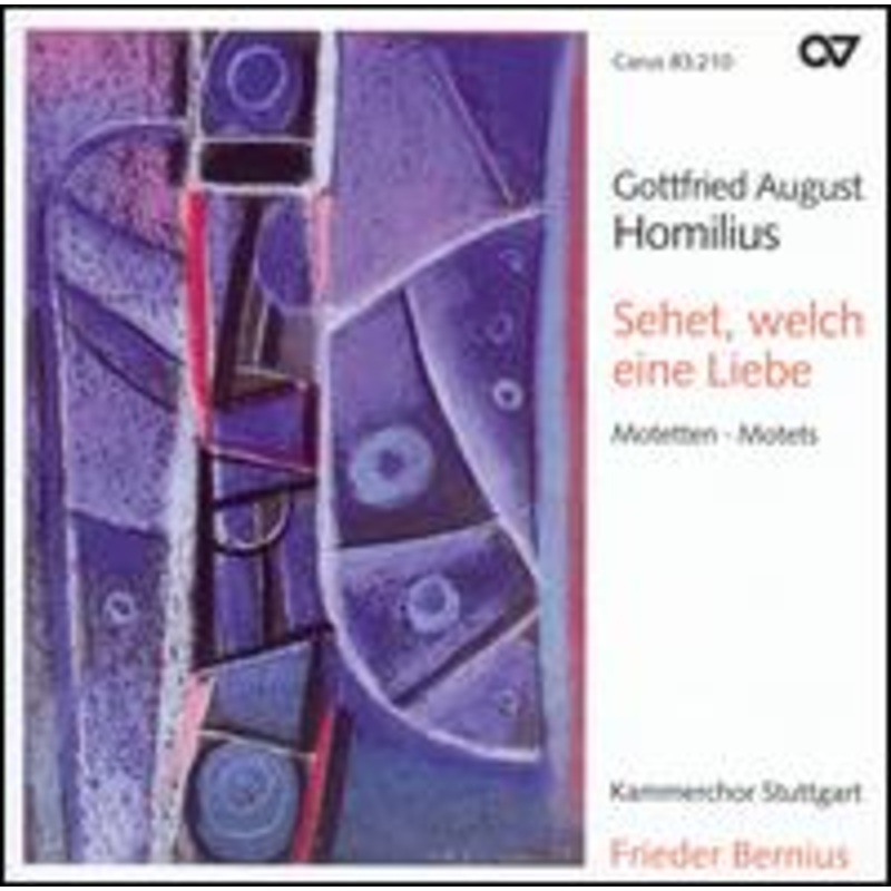 Homilius / Bernius / Kammerchor Stuttgart  Sehet (DVD) (2005)