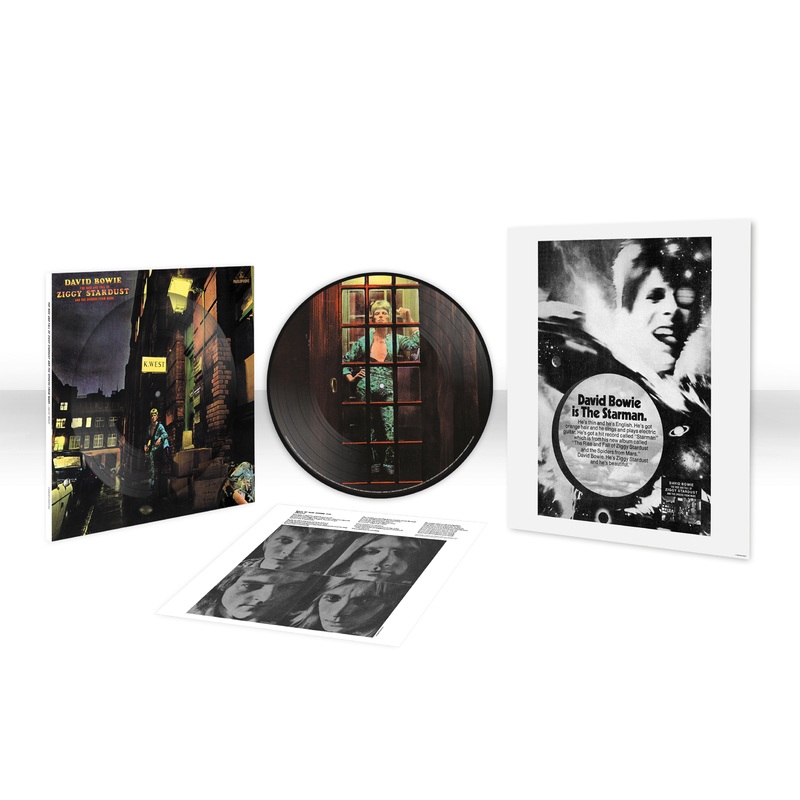 The Rise and Fall of Ziggy Stardust and the Spiders from Mars (50th Anniversary Picture Disc)