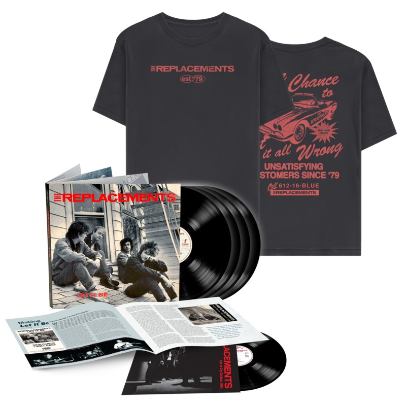 Let It Be (Deluxe Edition) (4LP/10″) + T-Shirt Bundle