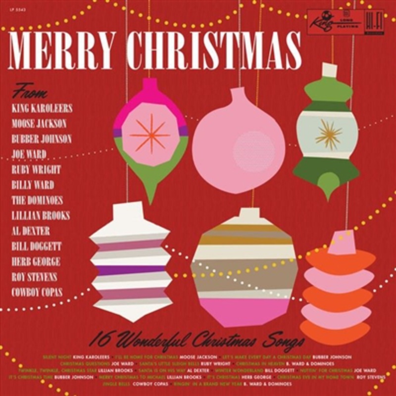 Various – Merry Christmas From King Records (Red Vinyl Edition) – VINYL LP